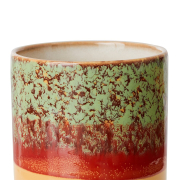 Pojemnik ceramiczny z pokrywką 70s cove HKliving