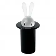Pojemnik na wykałaczki Magic Bunny czarny Alessi