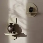 Półka ścienna Pilu 40 cm kaszmirowa Ferm Living