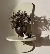 Półka ścienna Pilu 40 cm kaszmirowa Ferm Living