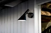 Lampa ścienna zewnętrzna AJ 50 czarna Louis Poulsen