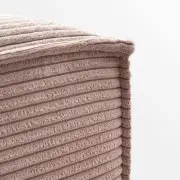 Pufa Blok różowa kave home