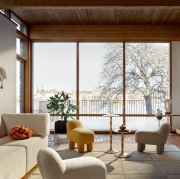 Pufa Lulu brązowa Design House Stockholm