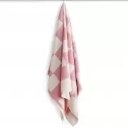 Ręcznik łazienkowy Check różowy Hay