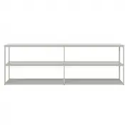 Regał Neutra 246 x H80 cm szary mdf Bolia