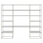 Regał Neutra 288 x H; 236 szary mdf Bolia
