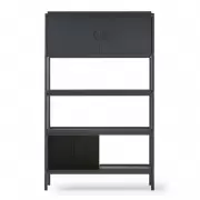 Regał Toss Wide Black Pols Potten