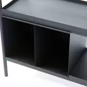 Regał Toss Wide Black Pols Potten