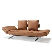 Sofa Rozkładana Ghia Chromowana Podstawa Innovation