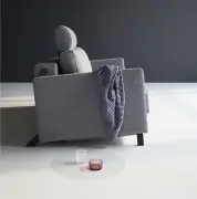 Sofa rozkładana Cubed z podł. 160 cm Twist Granite Innovation
