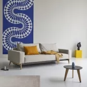 SOFA ROZKŁADANA IDUN BOUCLE BEIGE INNOVATION