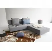 SOFA ROZKŁADANA LONG HORN TWIST GRANITE INNOVATION