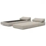 Sofa rozkładana Sigmund Alu Kenya Gravel Innovation