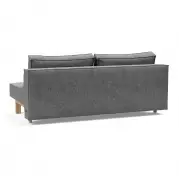 Sofa rozkładana Sly dębowe nogi Twist Charcoal Innovation