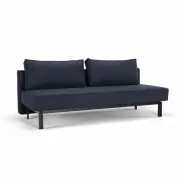 Sofa rozkładana Sly z zagłówkiem Mixed Dance Blue Innovation