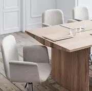 STÓŁ ALP 200 CM DĄB BIELONY BOLIA