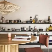 STÓŁ PILLAR DREWNO TEKOWE HKliving