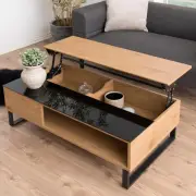 STOLIK KAWOWY AZALEA BLACK 110x60 ACTONA COMPANY