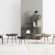 STOLIK POMOCNICZY BOWL SZARY M MATER