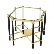 STOLIK KAWOWY FLORENCE 65x65 cm GOLD EICHHOLTZ