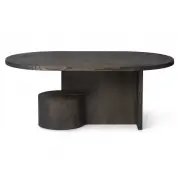 STOLIK KAWOWY INSERT CZARNY FERM LIVING