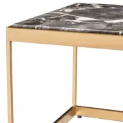 STOLIK KAWOWY LA QUINTA 190x45 CM SZARY EICHHOLTZ