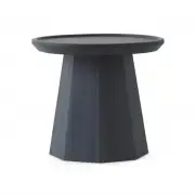 STOLIK KAWOWY PINE 45 CM CIEMNONIEBIESKI NORMANN COPENHAGEN