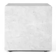 Stolik Kawowy Plinth Cubic Biały Audo Copenhagen