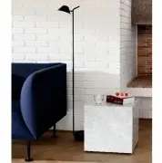 Stolik Kawowy Plinth Cubic Biały Audo Copenhagen