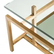 STOLIK KAWOWY SUPERIA BRASS EICHHOLTZ
