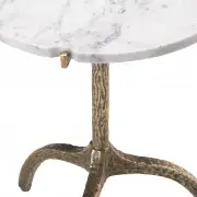 STOLIK OKAZJONALNY CORTINA WHITE MARBLE EICHHOLTZ
