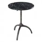 STOLIK OKAZJONALNY CORTINA black marble EICHHOLTZ