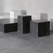 Stolik Okazjonalny Plinth Czarny Audo Copenhagen