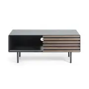 STOLIK TV SCHWARZ 120X48 CM