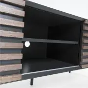STOLIK TV SCHWARZ 163X58 CM