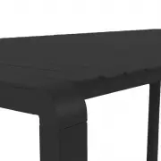STÓŁ OGRODOWY VONDEL 214 CM CZARNY ZUIVER