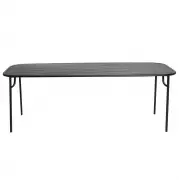 STÓŁ OGRODOWY WEEK-END 220 CM CZARNY Petite Friture