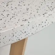 Stół okrągły Shanelle biały KAVE HOME