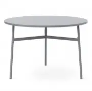 STÓŁ OKRĄGŁY UNION 110 CM SZARY NORMANN COPENHAGEN