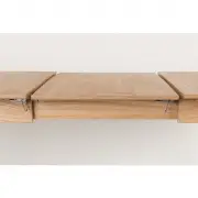 STÓŁ ROZKŁADANY GLIMPS 120-162 CM NATURAL ZUIVER