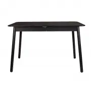 STÓŁ ROZKŁADANY GLIMPS 120-162 CM CZARNY ZUIVER