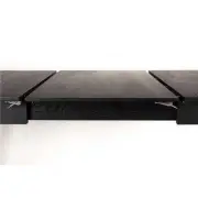 STÓŁ ROZKŁADANY GLIMPS 120-162 CM CZARNY ZUIVER