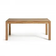 STÓŁ ROZKŁADANY INDRA DĄB WOSKOWANY 180(260)X90 CM KAVE HOME