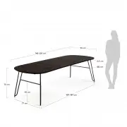 STÓŁ ROZKŁADANY NOVA 140-220 cm