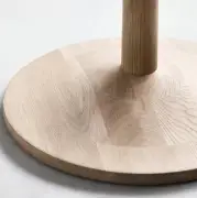 STÓŁ TURNED 75 CM DĄB BIELONY BOLIA