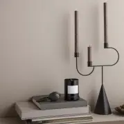 ŚWIECZNIK Avant Candelabra czarny FERM LIVING