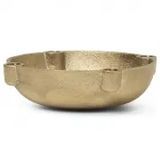 ŚWIECZNIK BOWL MOSIĘŻNY FERM LIVING