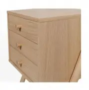 SZAFKA NOCNA WIRU 3D DĘBOWA WOODMAN