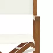 Składane krzesło ogrodowe Thianna beżowe kave home