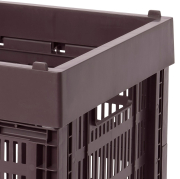Skrzynka Colour Crate Cube bordowa HAY